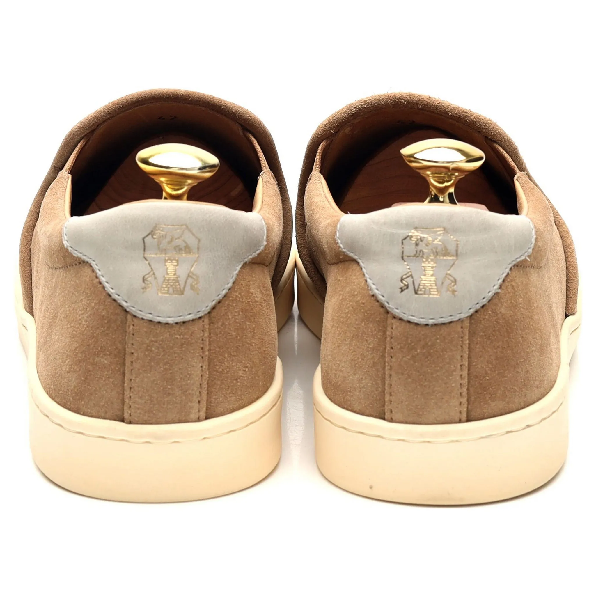 Sand Suede Slip On Sneakers UK 8 EU 42