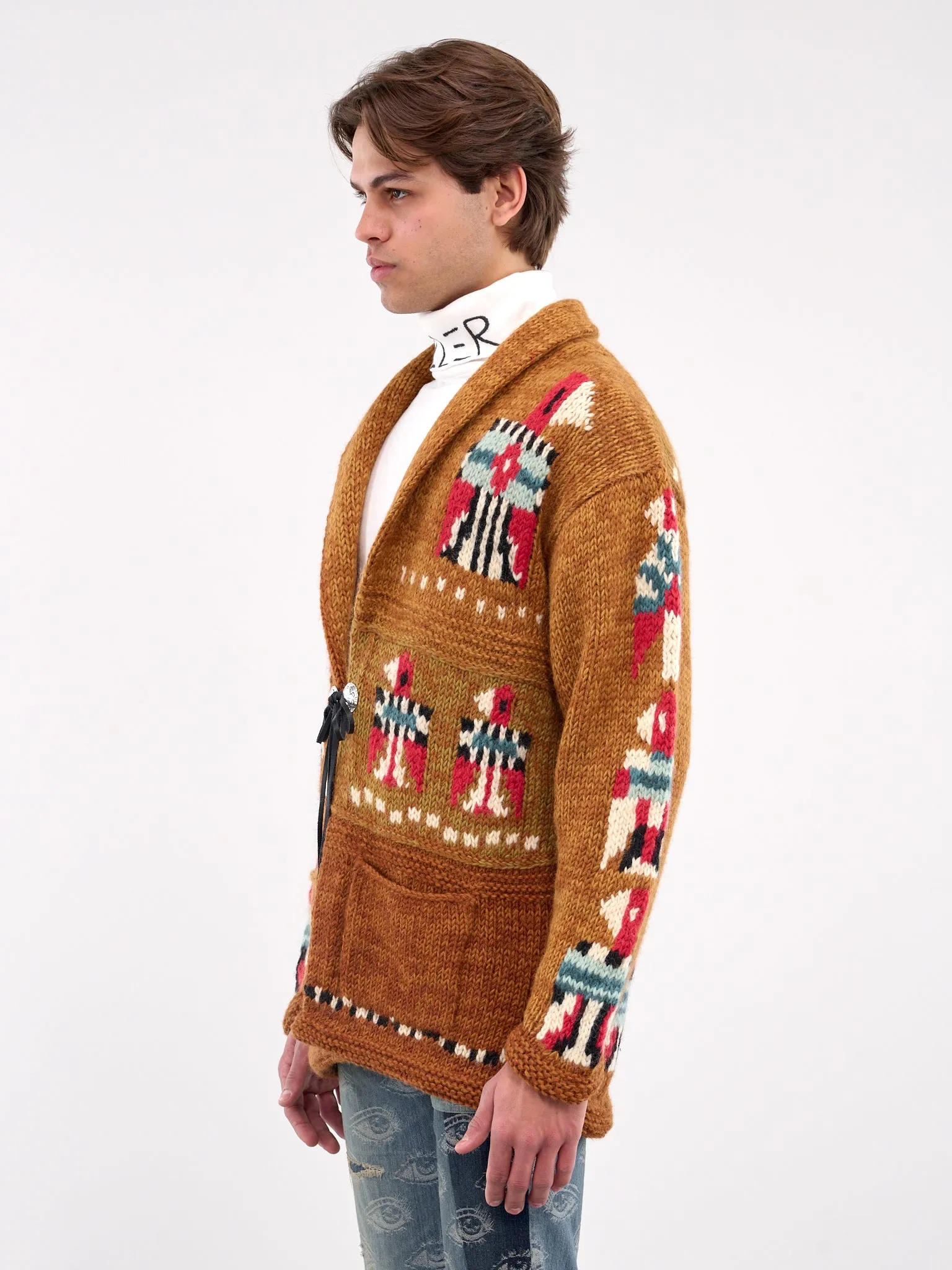 Santo Domingo Cowichan Cardigan (K2412KN152-GOLD)