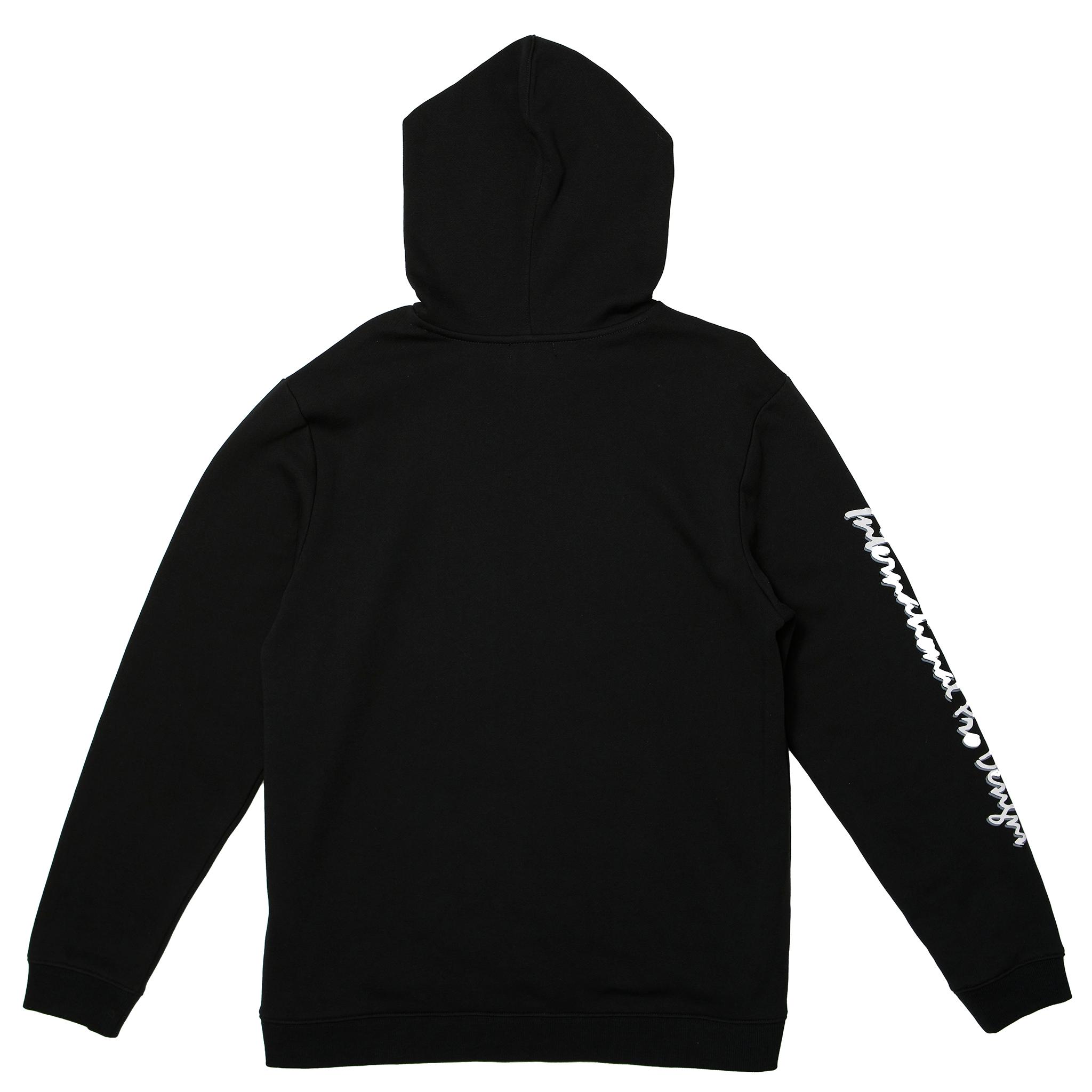 SCRIPT PULLOVER FLEECE HOODIE