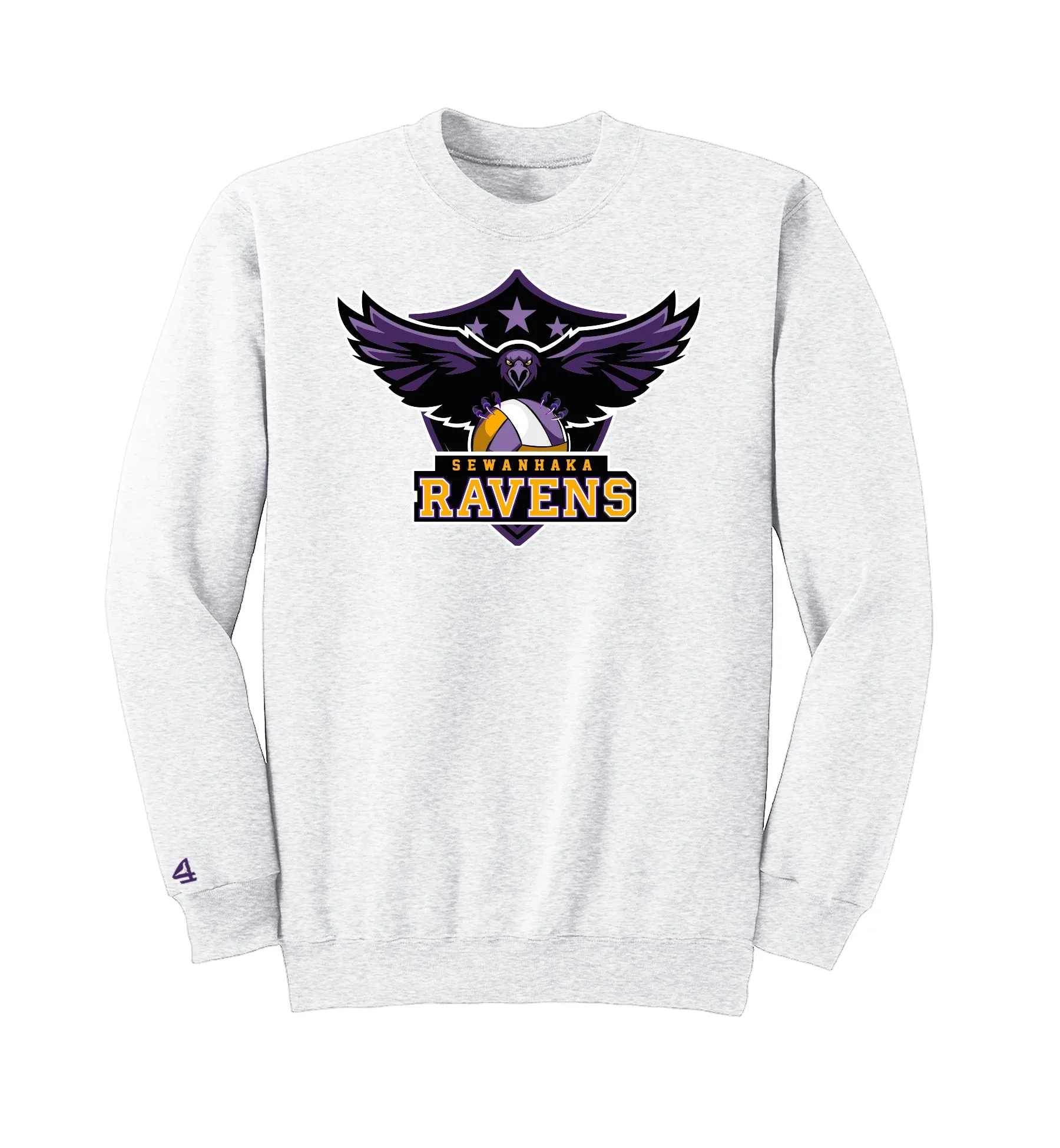 Sewanhaka Ravens Volleyball Crewneck Sweater