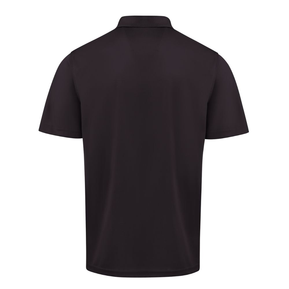 SIZE SMALL ONLY: Men's Red Kap Short Sleeve Performance Knit Pocket Polo - Black