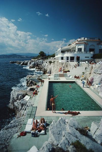 Slim Aarons Eden-Roc Pool Photographic Print