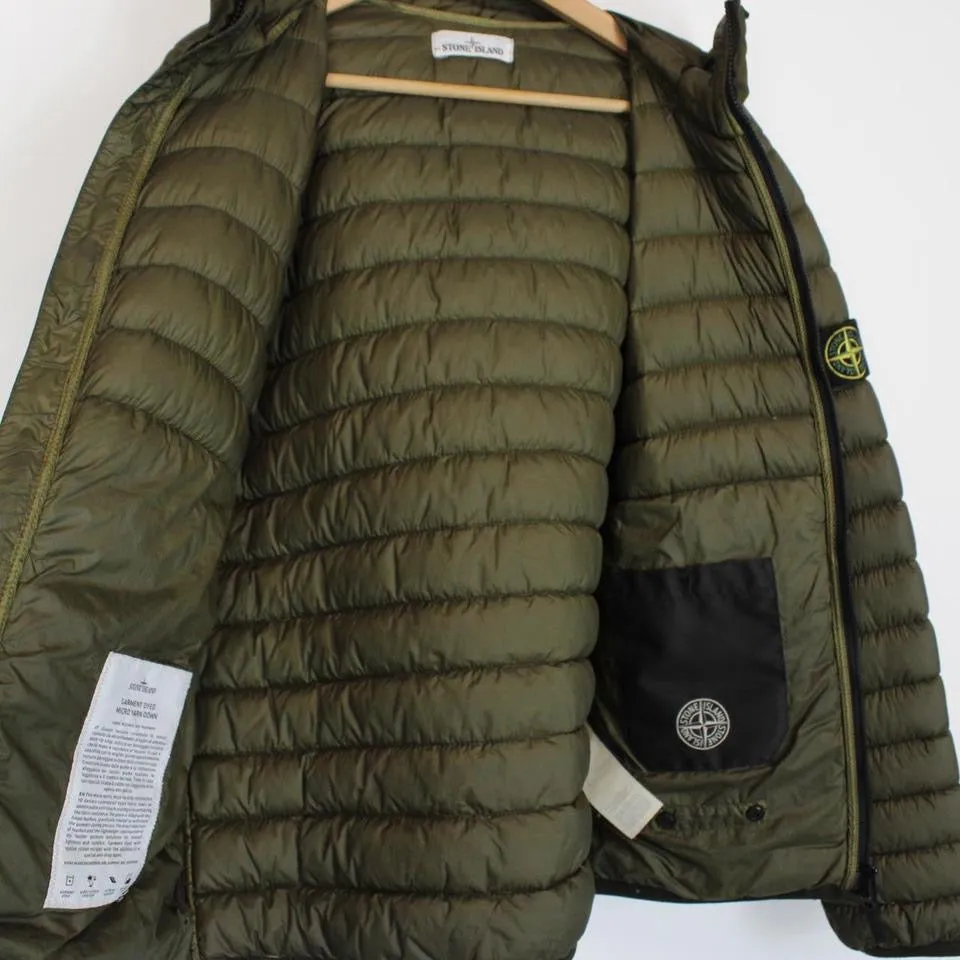 Stone Island AW 2016 Micro Yarn Down Jacket Medium