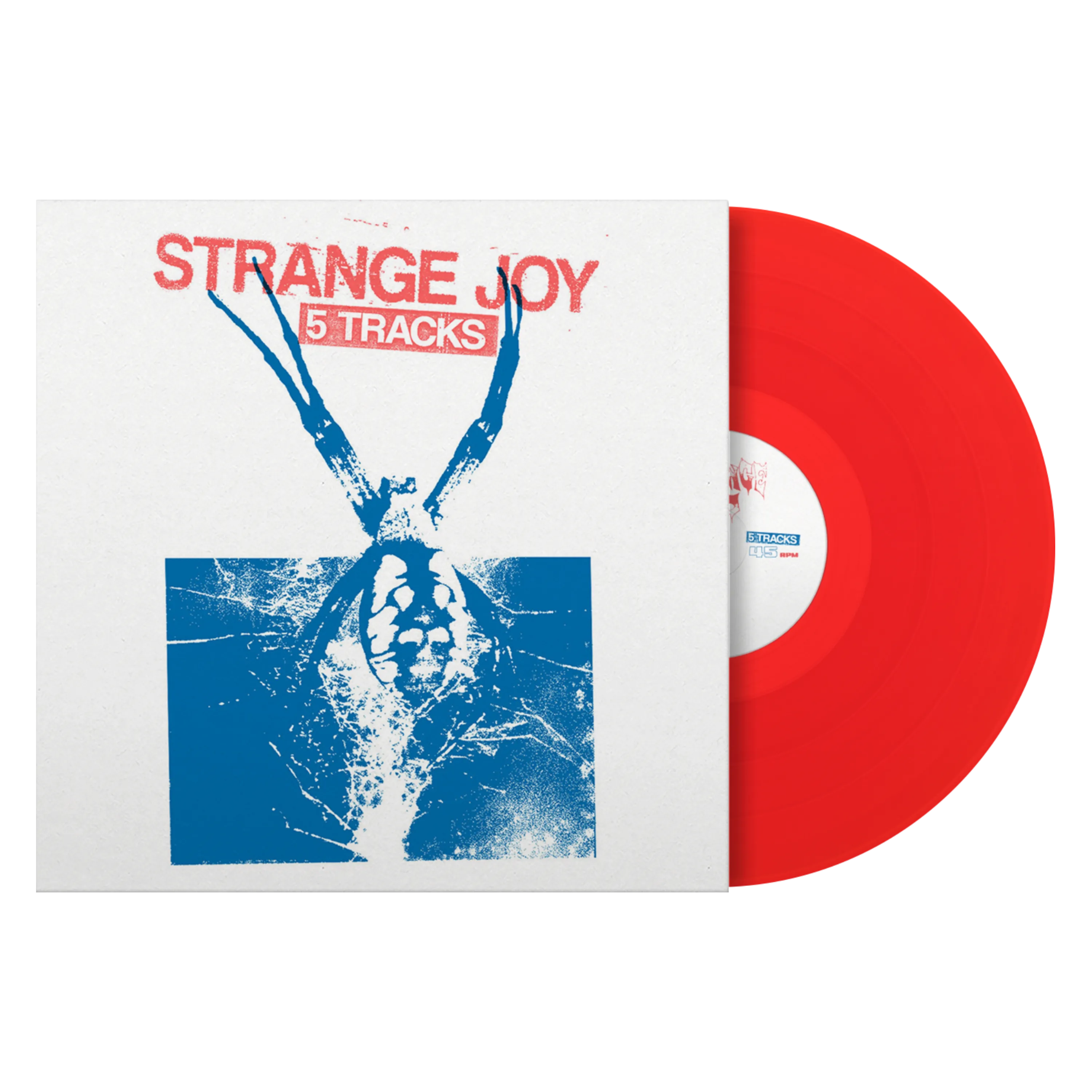 STRANGE JOY ‘5 TRACKS’ 12 EP (Limited Edition – Only 100 Made, Red Vinyl)