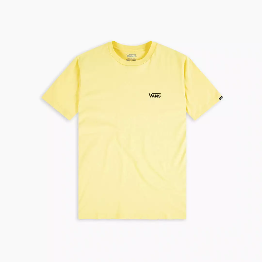 T-Shirt Vans MN Left Chest Logo Plus Ss Pale Banana