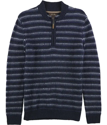 Tasso Elba Mens Textured Knit Sweater