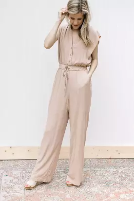 The Beige Jumpsuit