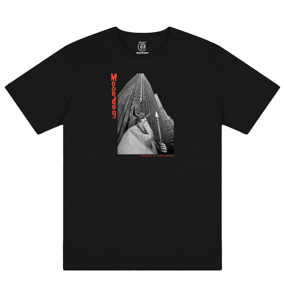 Theories Moondog Tee Black