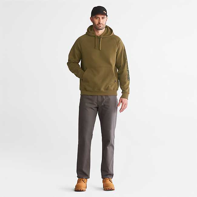 Timberland Pro Men's Hood Honcho Hoddie Sweatshirt -Burnt- TB0A1HVYDT2