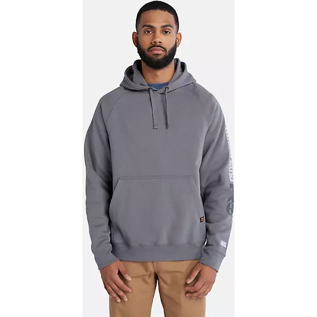 Timberland Pro Men's Hood Sport Hoddie Sweatshirt -Grey- TB0A1HVY039