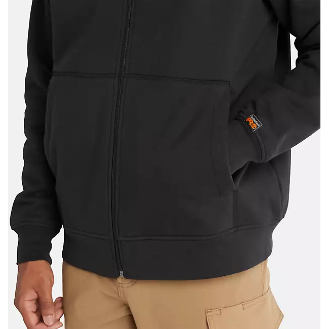 Timberland Pro Men's Hood Sport Zip Front Sweatshirt -Black- TB0A64RN001