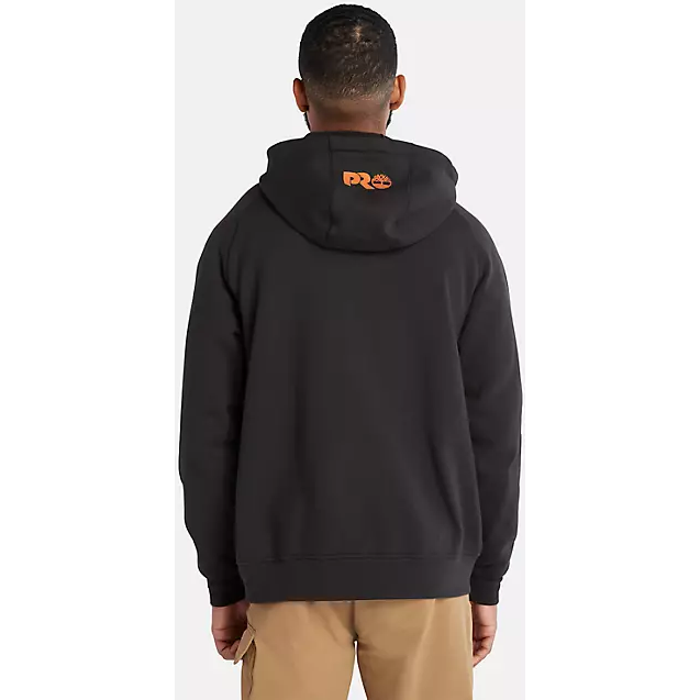 Timberland Pro Men's Hood Sport Zip Front Sweatshirt -Black- TB0A64RN001