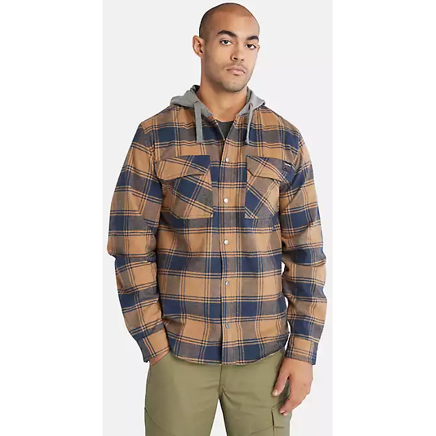 Timberland Pro Men's Woodfort Sweatshirt Hoodie -Wheat- TB0A64DDDK0