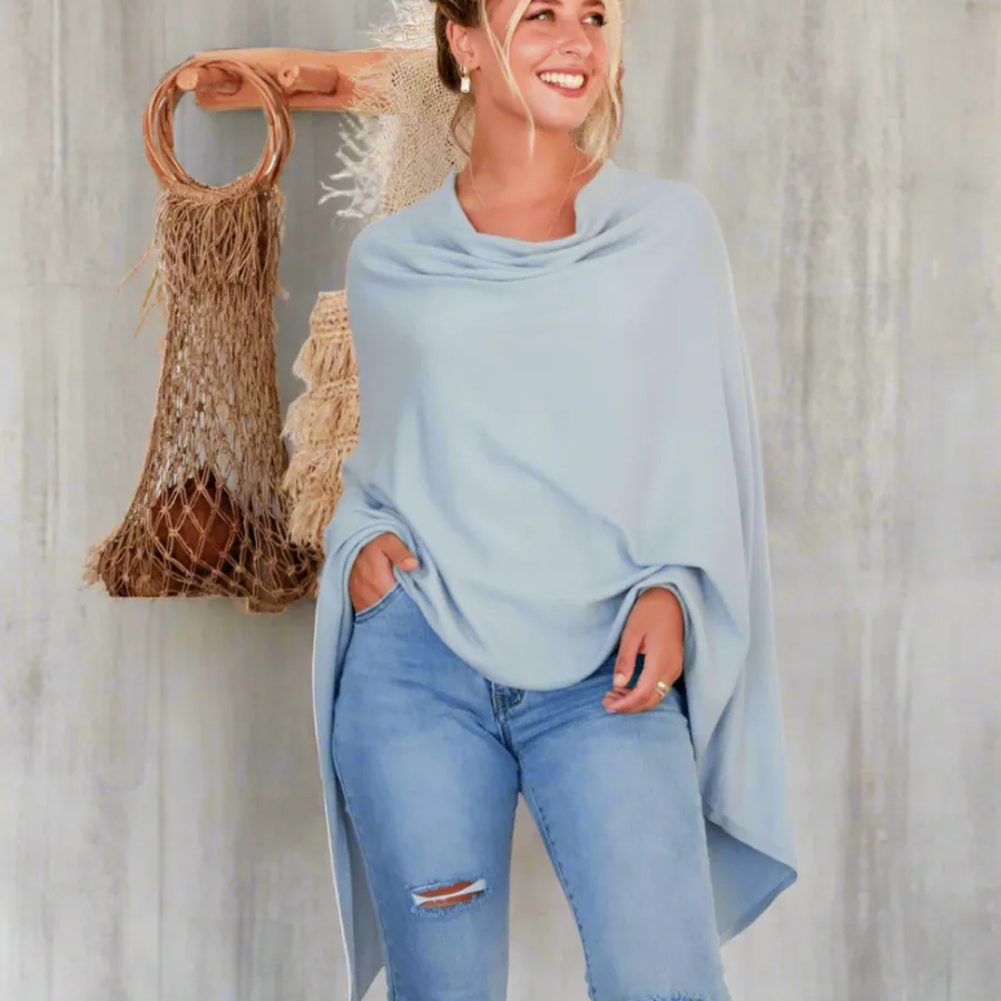 TM Soft Knit Poncho