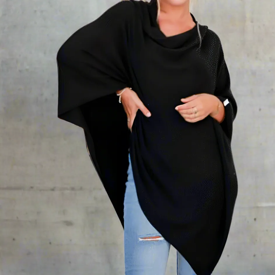 TM Soft Knit Poncho