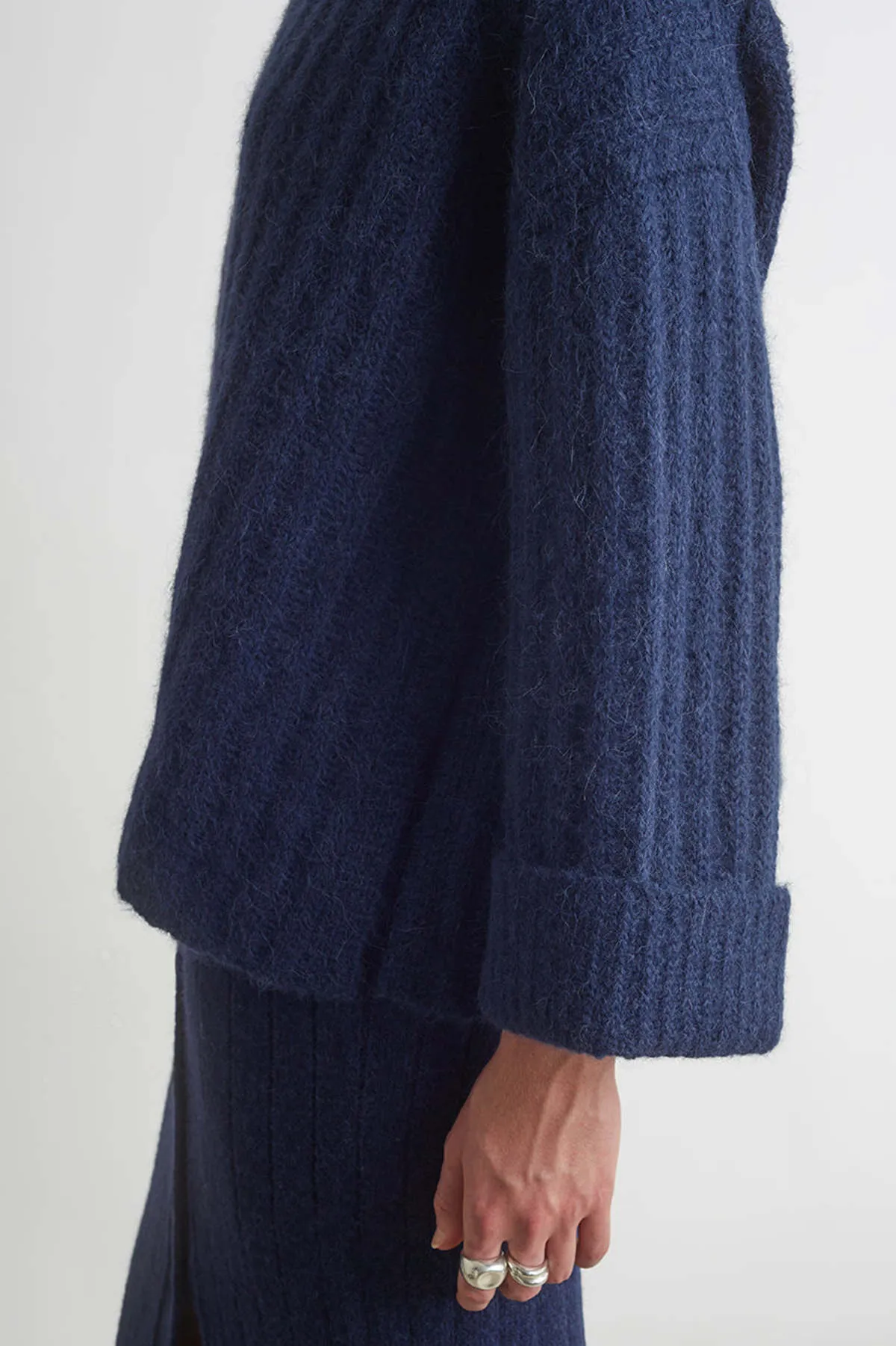 Uma Poncho - Navy