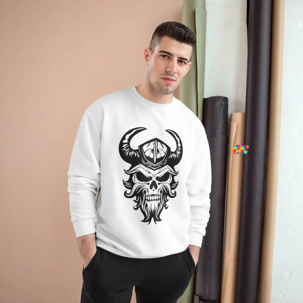 Viking Skull Champion Sweatshirt