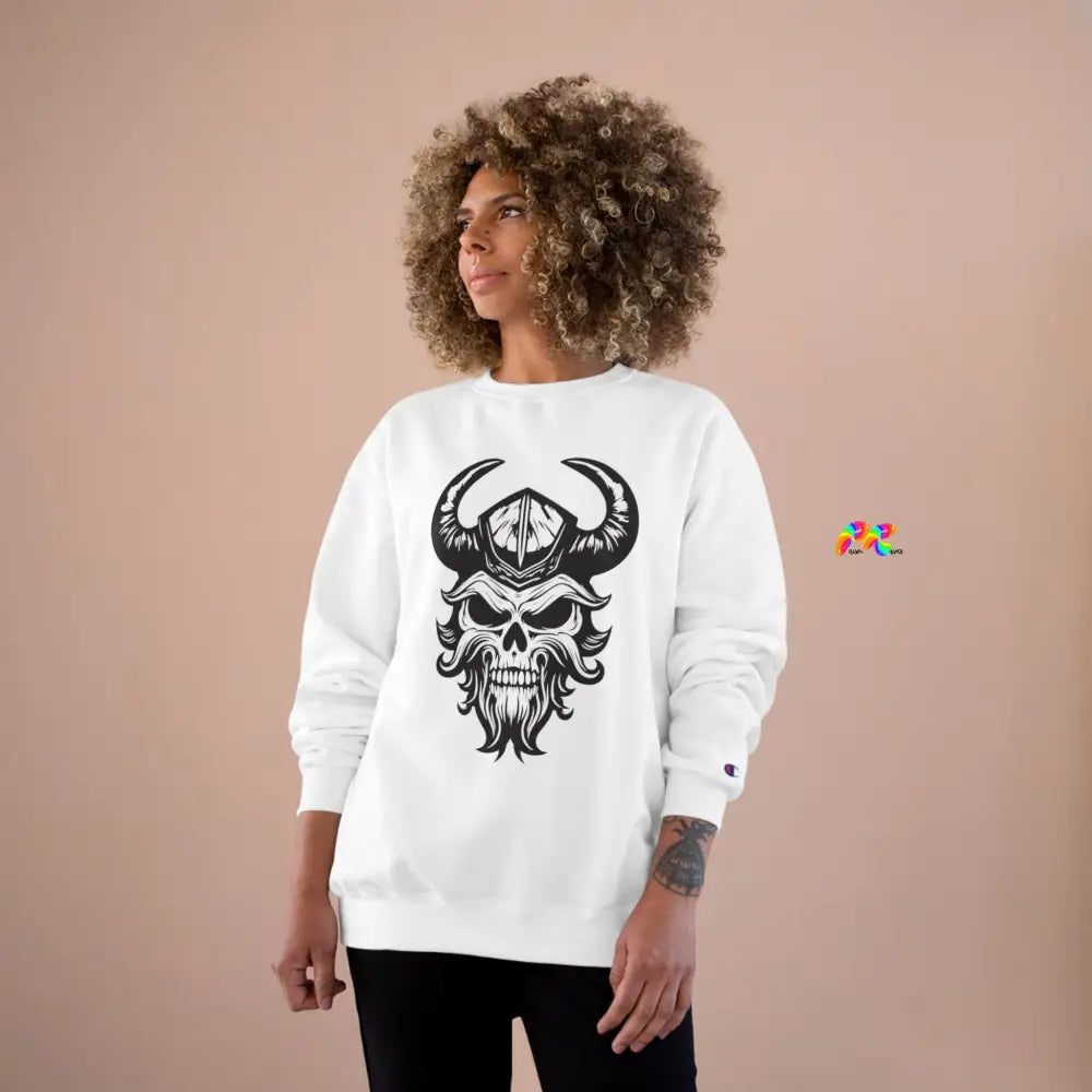 Viking Skull Champion Sweatshirt