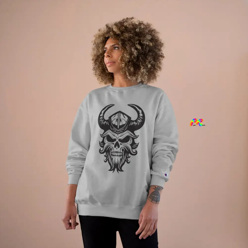 Viking Skull Champion Sweatshirt