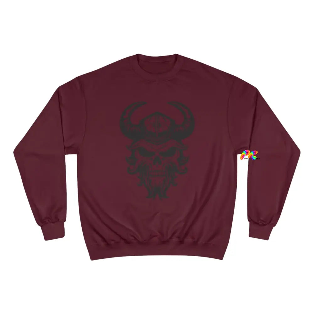 Viking Skull Champion Sweatshirt