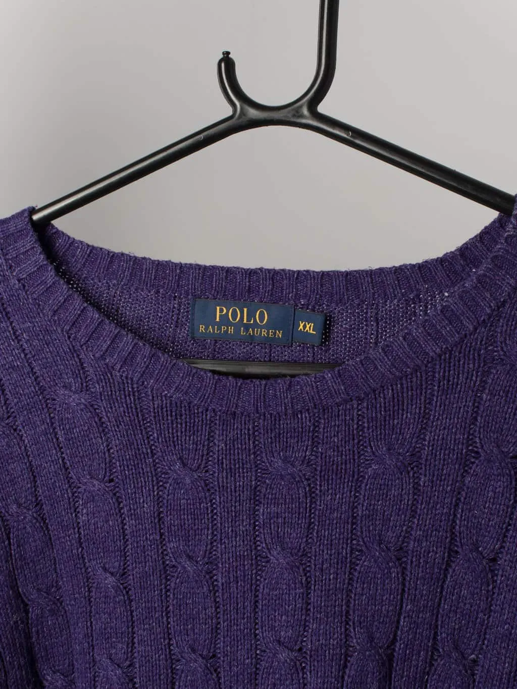 Vintage Polo Ralph Lauren jumper in tussah silk – XXL