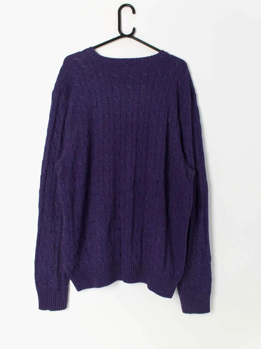 Vintage Polo Ralph Lauren jumper in tussah silk – XXL