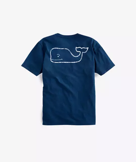 Vintage Whale Short-Sleeve Pocket Tee