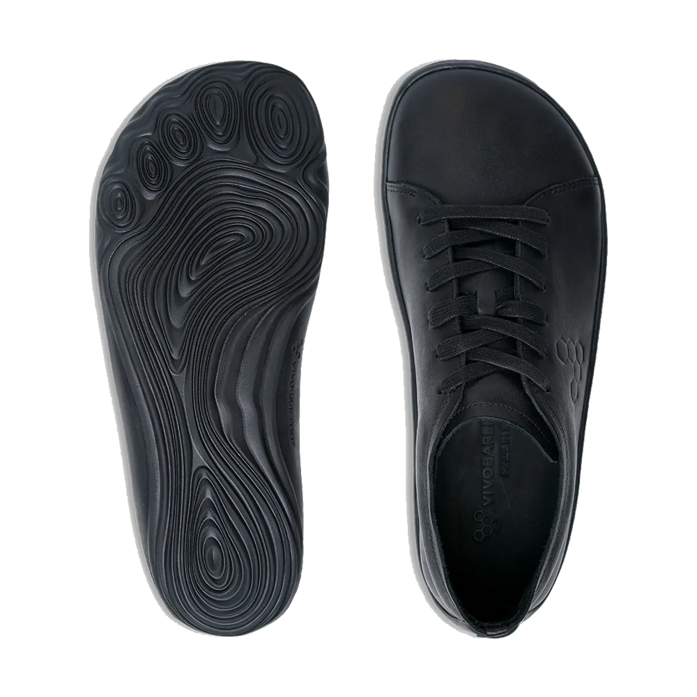 Vivobarefoot Addis Mens Triple Black