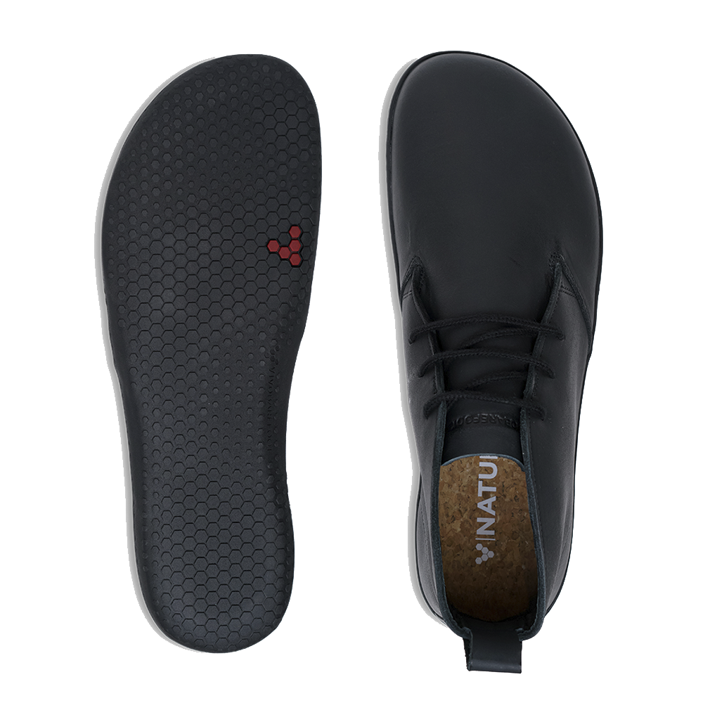 Vivobarefoot Gobi III Mens Black Leather