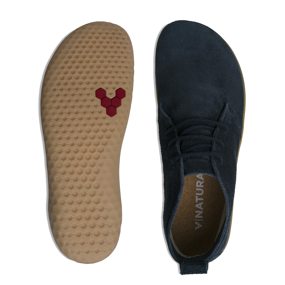 Vivobarefoot Gobi III Mens Midnight Suede