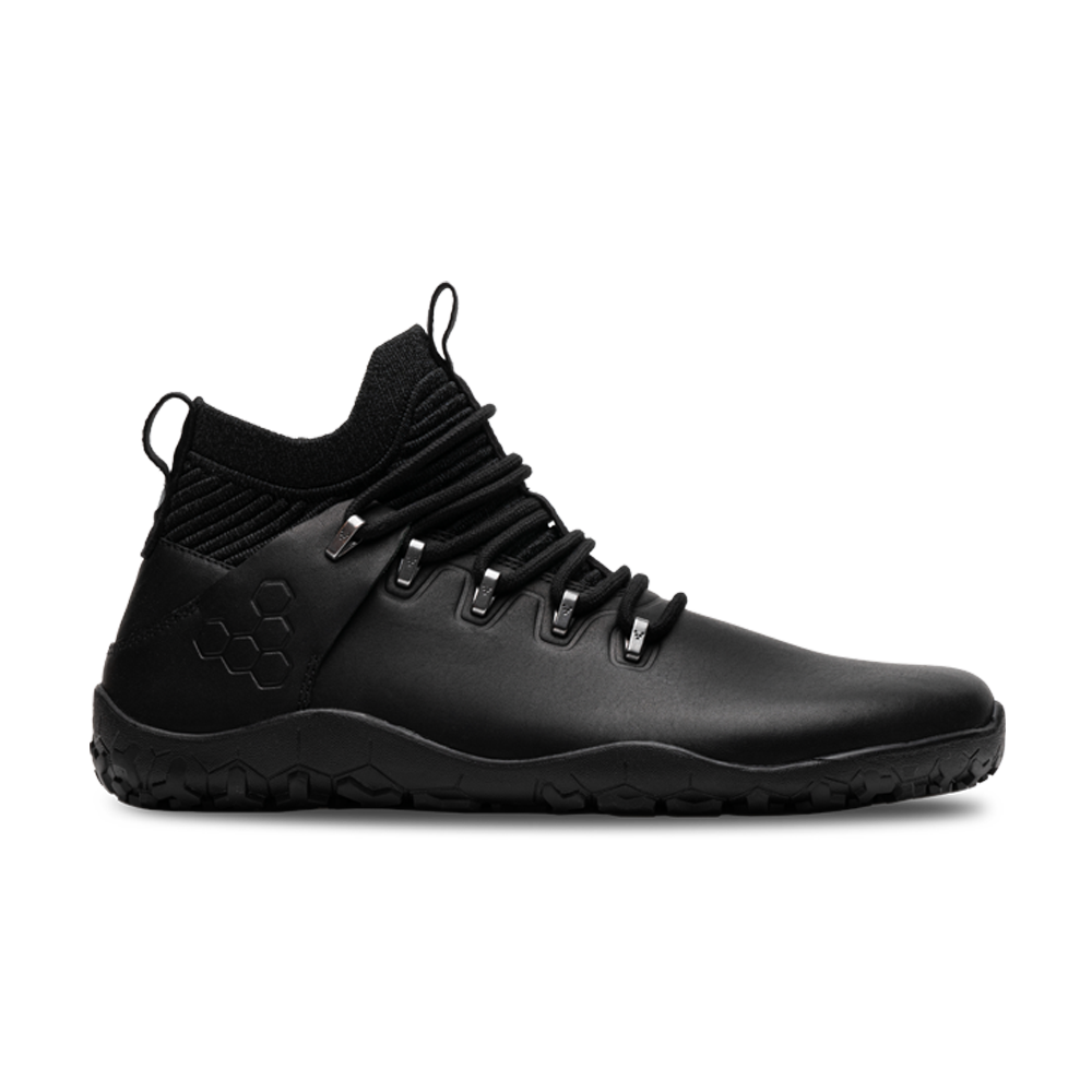 Vivobarefoot Magna Leather FG Mens Obsidian