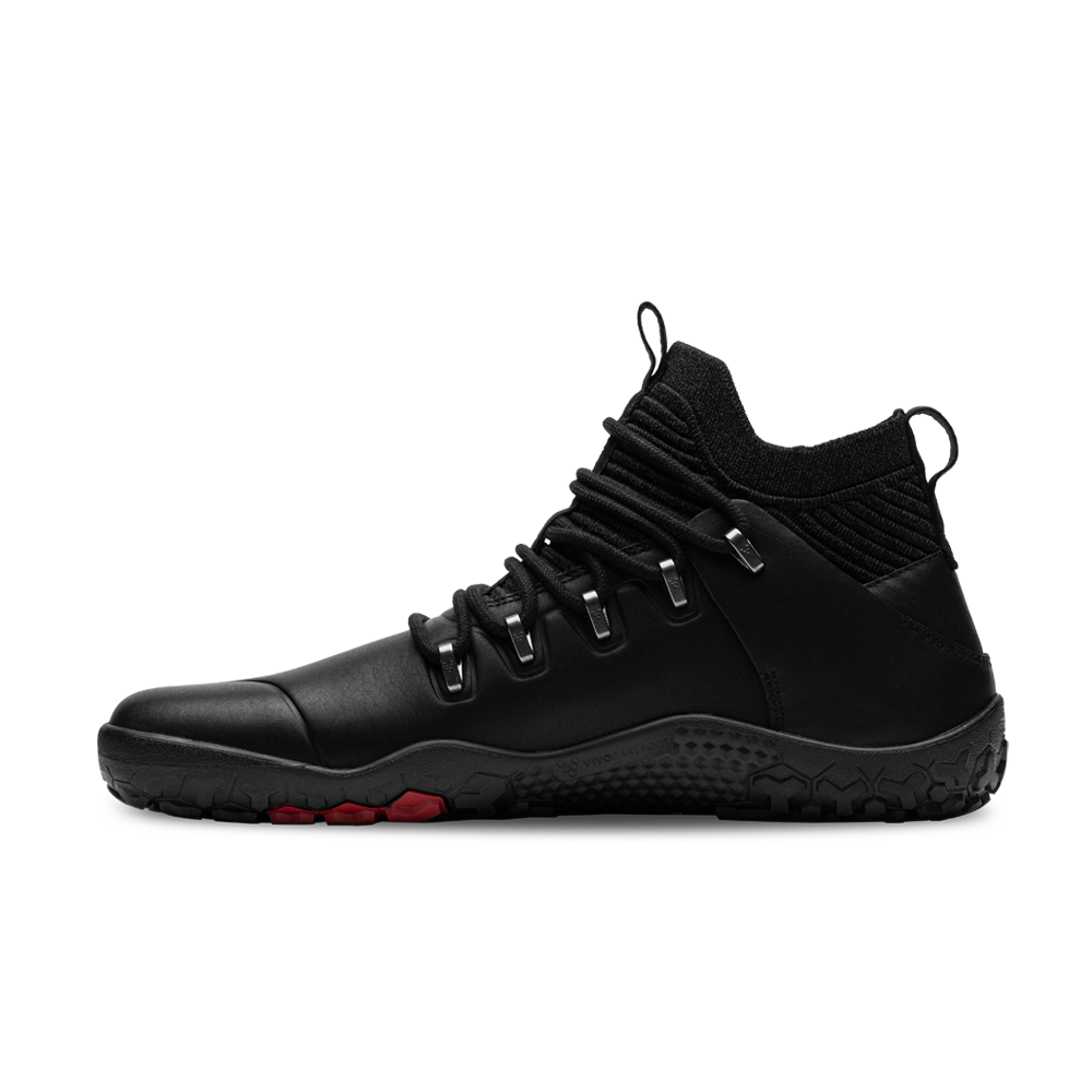 Vivobarefoot Magna Leather FG Mens Obsidian