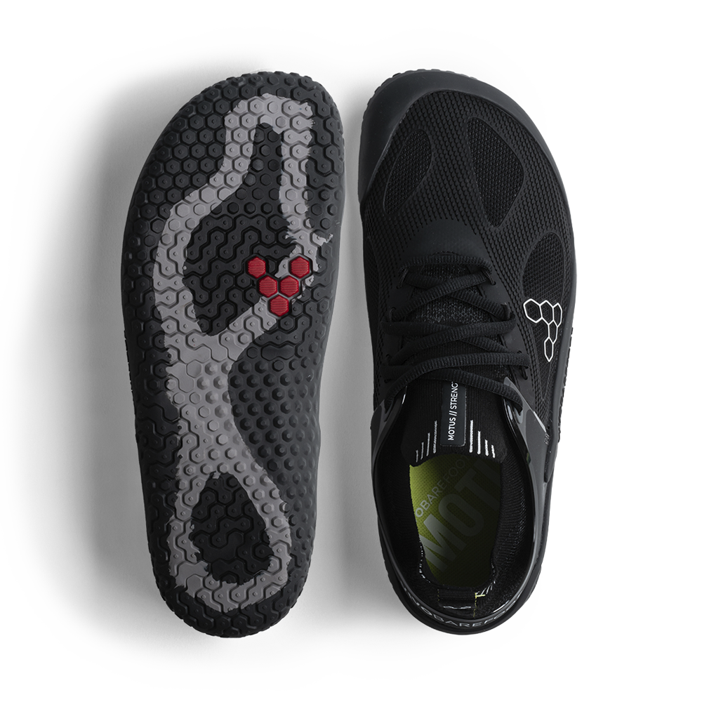 Vivobarefoot Motus Strength Mens Obsidian/Grey