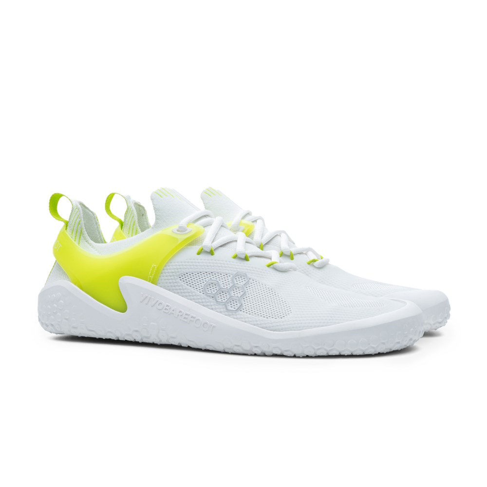 Vivobarefoot Motus Strength Mens White/Acid Lime