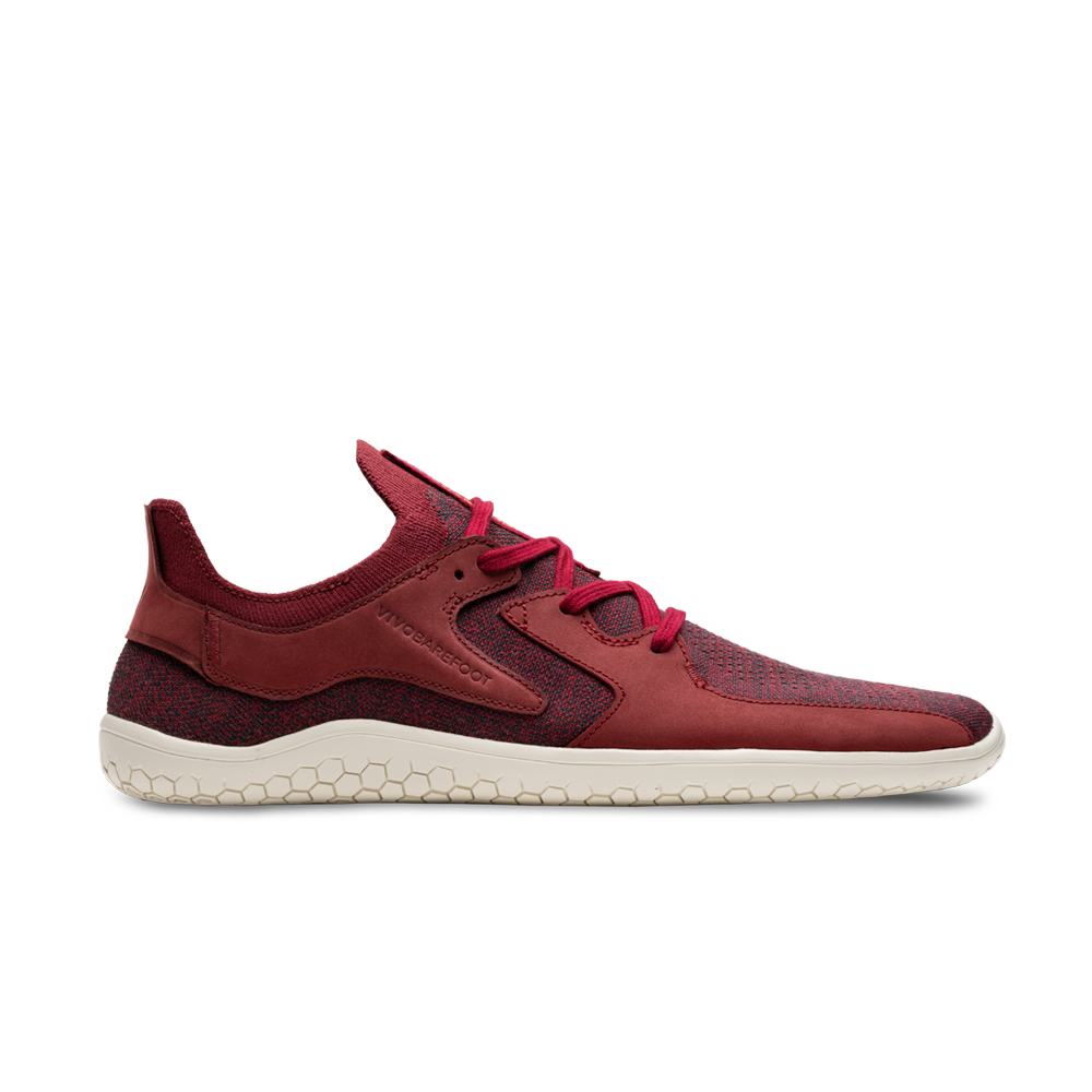 Vivobarefoot Primus Asana II Mens Burgundy