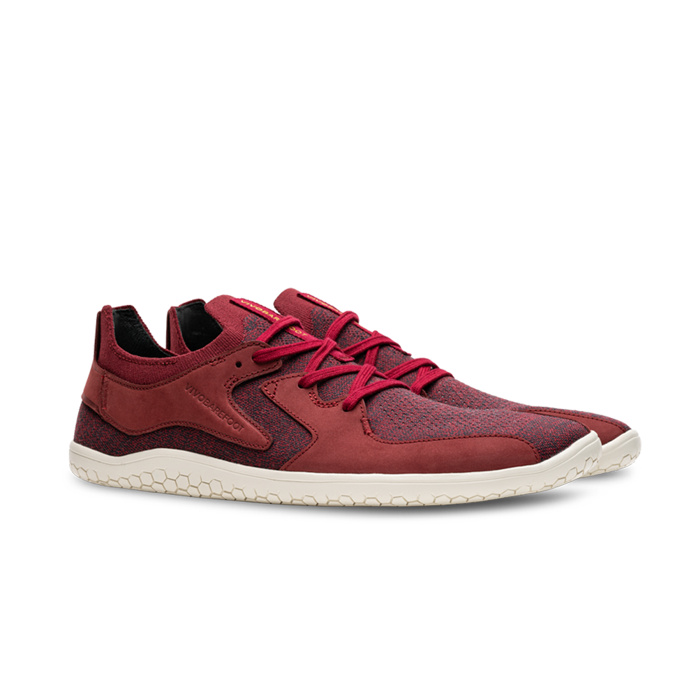 Vivobarefoot Primus Asana II Mens Burgundy