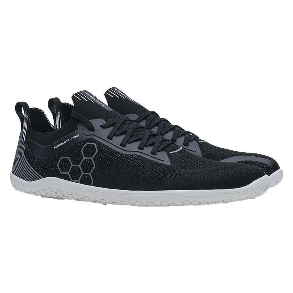 Vivobarefoot Primus Lite Knit (Mens) - Obsidian