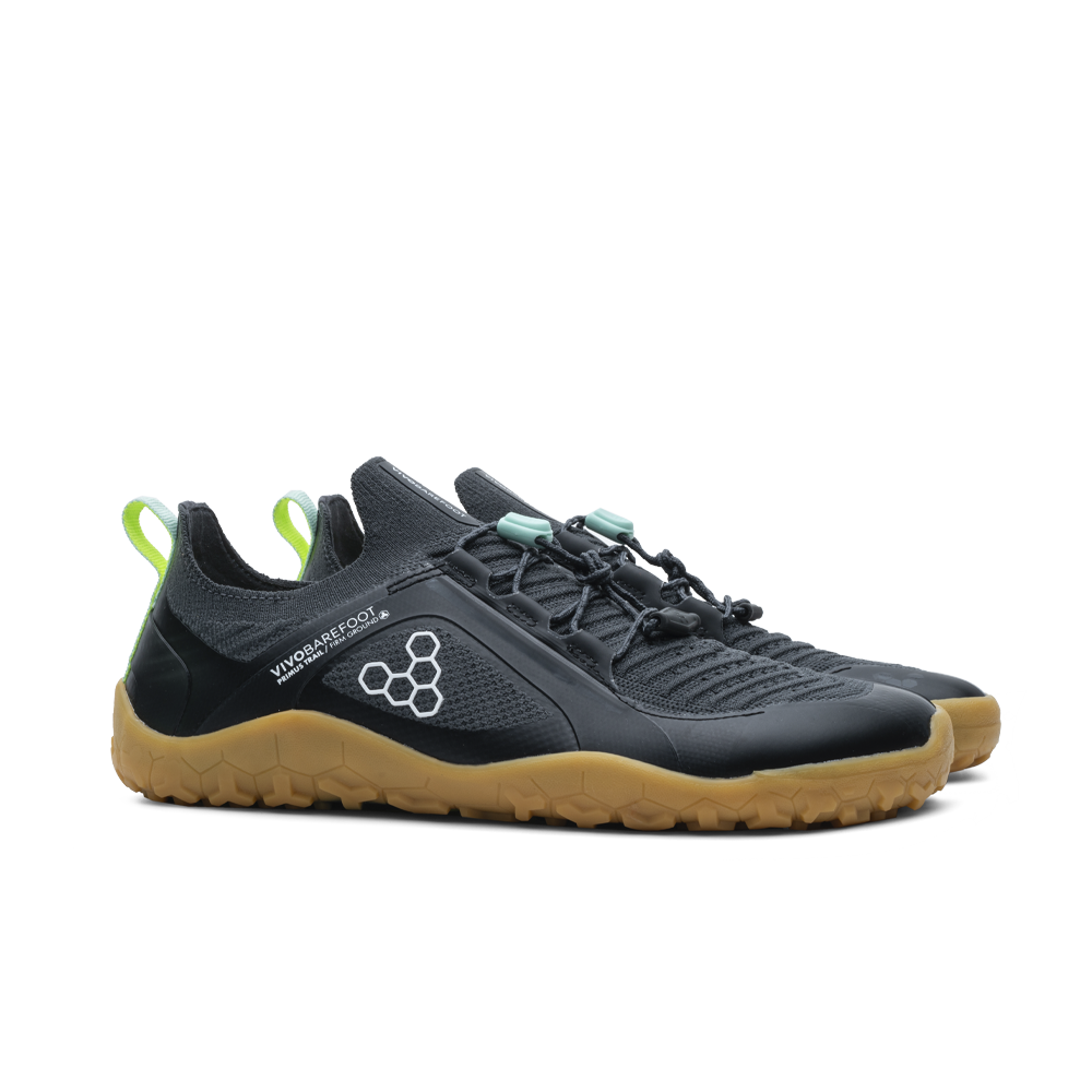 Vivobarefoot Primus Trail Knit FG Mens Graphite/Gum