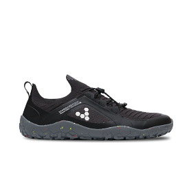 Vivobarefoot Primus Trail Knit FG Mens Obsidian/ Grey