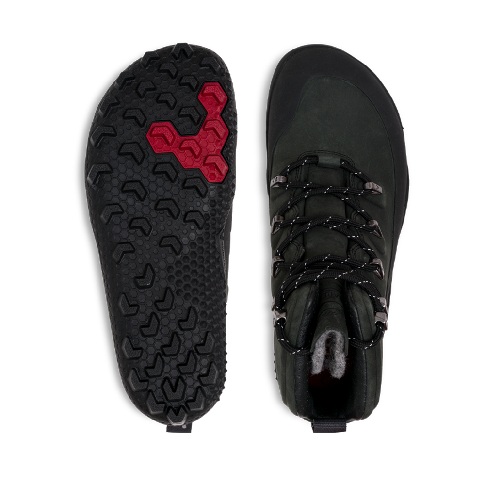 Vivobarefoot Tracker Winter SG Mens Obsidian