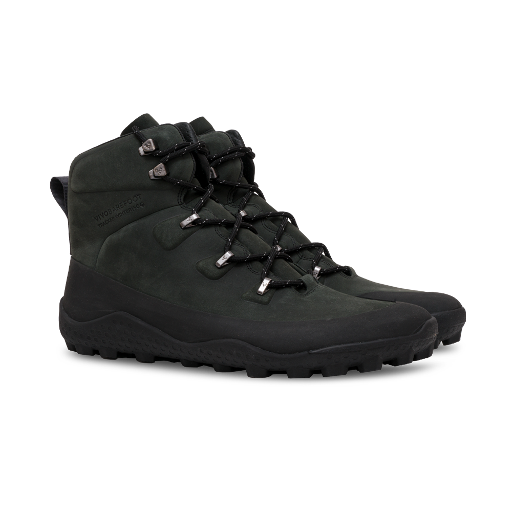 Vivobarefoot Tracker Winter SG Mens Obsidian