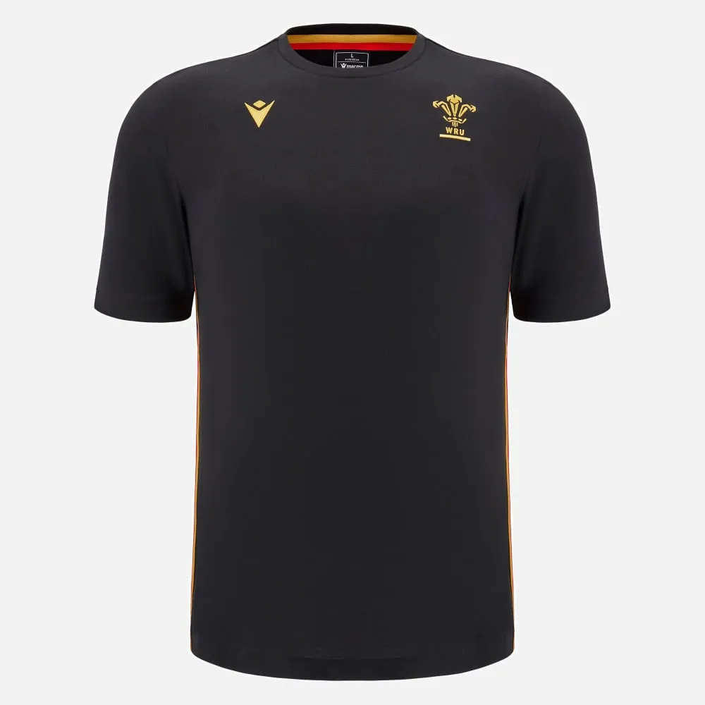 Welsh rugby 2024/25 black travel tee