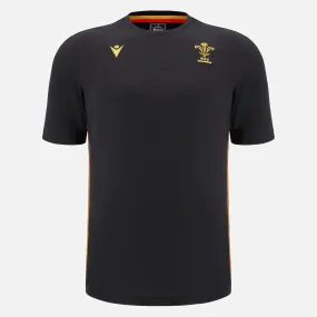 Welsh rugby 2024/25 black travel tee