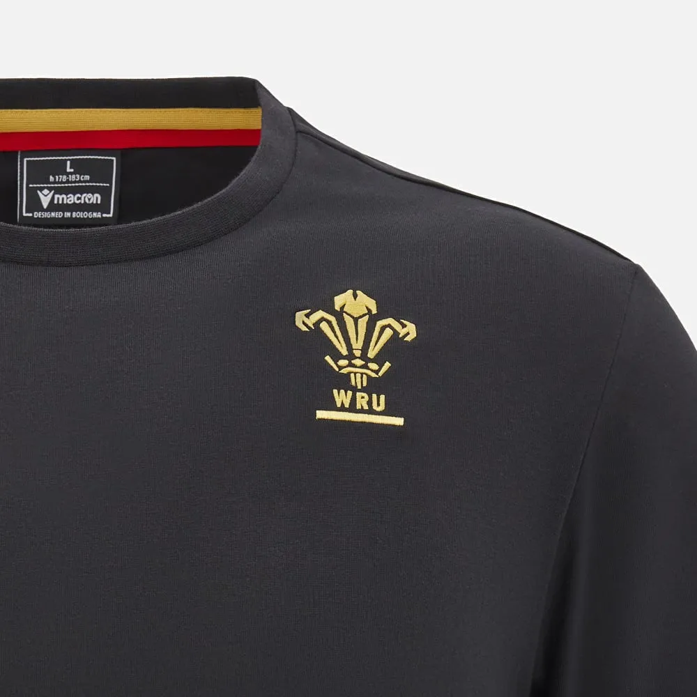 Welsh rugby 2024/25 black travel tee