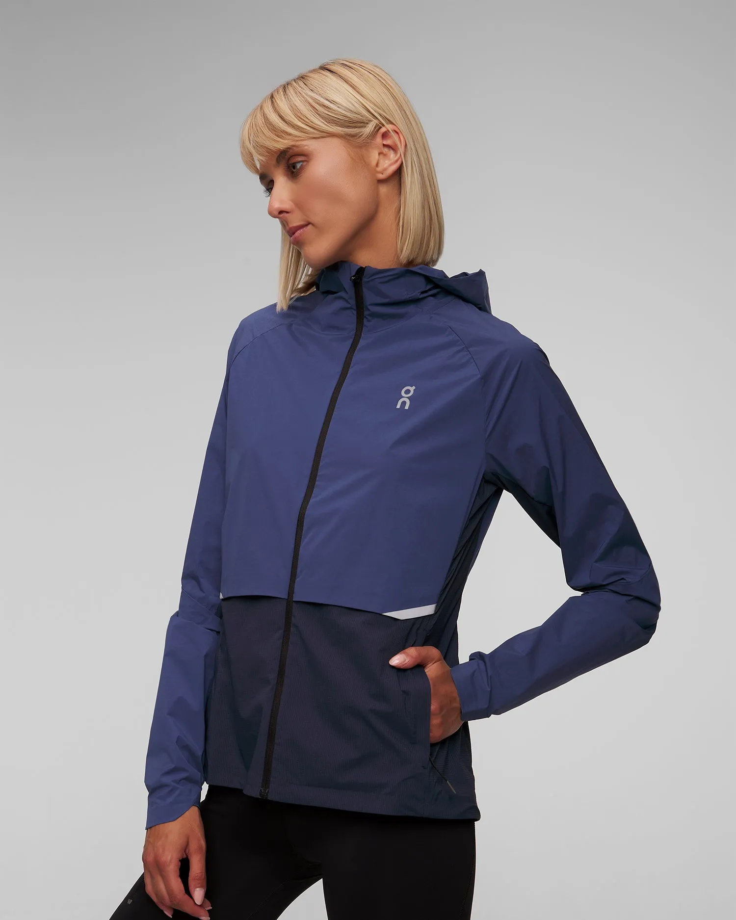 Women's On Running Core Jacket 1WE10410133-denim-navy