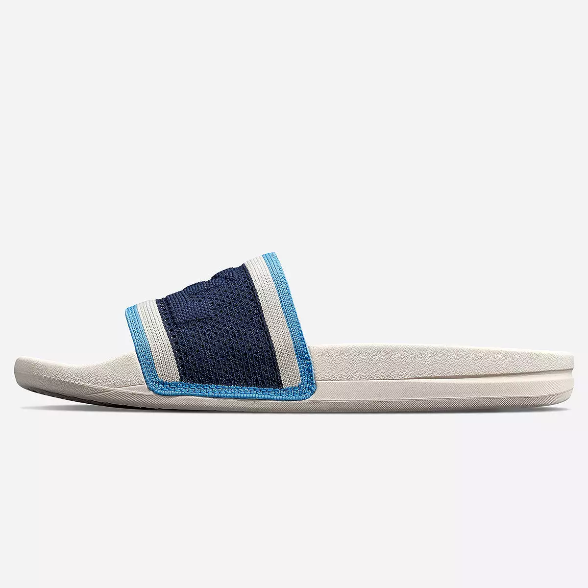 Women's Big Logo TechLoom Slide Sea Salt / Coastal Blue / Navy