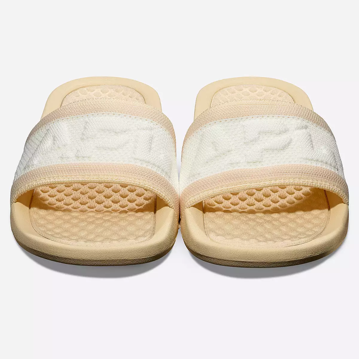 Women's Big Logo TechLoom Slide Vanilla / Alabaster / Ivory