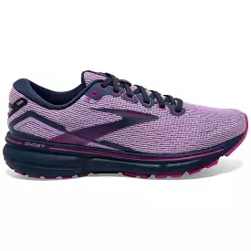 Women's Brooks Ghost 15, Rhapsody/Dress Blue/Viola, 10.5 B Medium