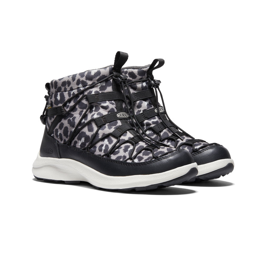 Women's UNEEK SNK II Waterproof Chukka  |  Animal Print/Silver Birch