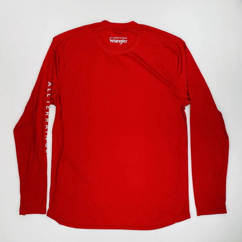 Wrangler  Ls Sun Tee - T-shirt di seconda mano - Uomo - Rosso - M